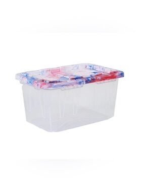 Lowe’s Project Source Teeny Tote Mini Bucket Collectible Tye Dye Patriotic USA